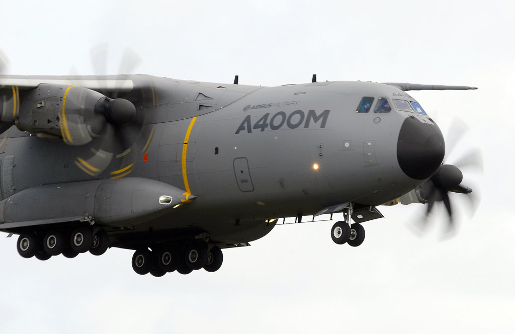 Airbus A400M Msn 003, Registration F-WWMS, seen here in flight on April 18, 2013